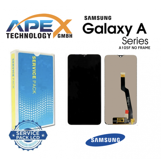 Samsung Galaxy SM-A105F/M105F (A10/M10 2019) BLACK (NF) LCD Display module LCD / Screen + Touch - GH82-18685A OR GH82-19366A OR GH82-19367A NF