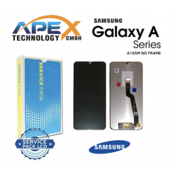 Samsung Galaxy SM-M105m/A105m (A10/M10 2019) BLACK (NF) LCD Display module LCD / Screen + Touch - GH82-18685B OR GH82-19366B NF