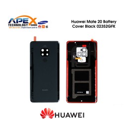 Huawei Mate 20 (HMA-L09, HMA-L29) Battery Cover Black 02352GFK