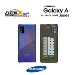 Samsung Galaxy A41 (SM-A415F) Battery Cover Prism Crush Blue GH82-22585D