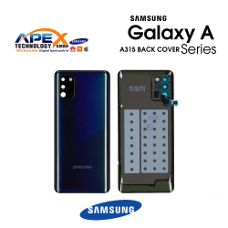 Samsung Galaxy A31 (SM-A315F) Battery Cover Prism Crush Black GH82-22338A