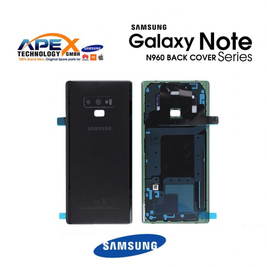 Samsung Galaxy Note 9 (SM-N960) Battery Cover Black GH82-16917A