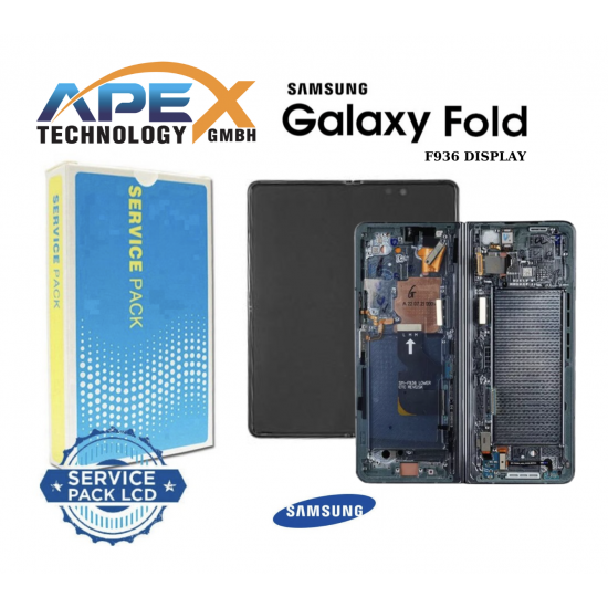 Samsung Galaxy SM-F936 (Z Fold 4 5G 2022) GREEN INNER Display module LCD / Screen + Touch GH82-29461B OR GH82-29462B OR GH82-29463B