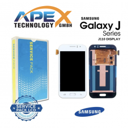 Samsung Galaxy SM-J110/J111 (J1 ICE 2015) WHITE LCD Display module LCD / Screen + Touch -GH97-17843A