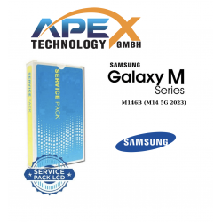Samsung Galaxy SM-M146B (M14 5G 2023) BLACK (With Frame) Display module LCD / Screen + Touch - GH82-31347A or GH82-31348A