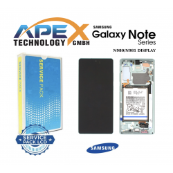 Samsung Galaxy SM-N980/N981 (NOTE20 2020) GREEN LCD + BTRY Display module LCD / Screen + Touch GH82-23678C