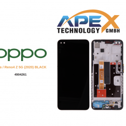 OPPO A92s / Reno4 Z 5G (2020) BLACK Display module LCD / Screen + Touch 4904261