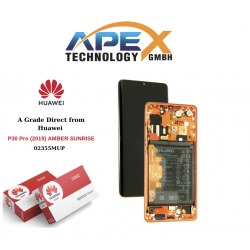 Huawei P30 Pro (2019) AMBER SUNRISE LCD (A Grade Direct from Huawei) Display module LCD / Screen + Touch - 02355MUP