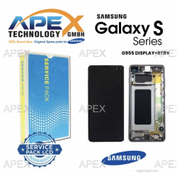 Samsung Galaxy S8 Plus 2017 (SM-G955F) Display module LCD / Screen + Touch BLACK LCD + BTRY GH82-14005A