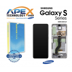 SAMSUNG GALAXY S20 PLUS 4G/5G 2020 (G985/G986) Display module LCD / Screen + Touch WHITE (NO CAMERA) LCD GH82-31441B