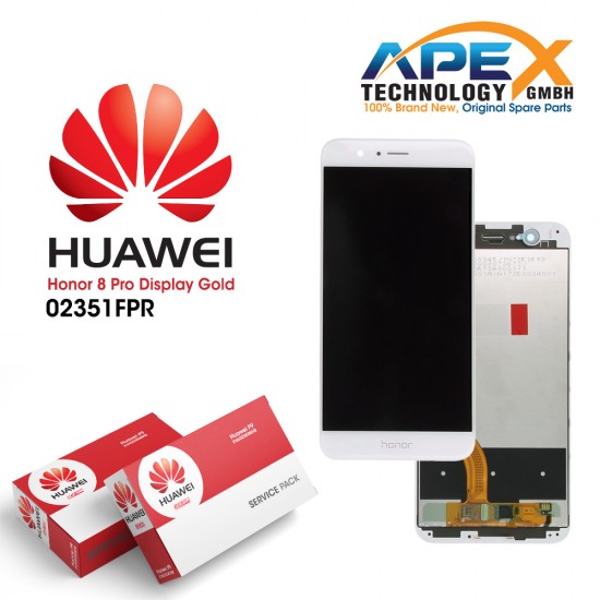Huawei Honor 8 Pro, Honor V9 (DUK-L09) Display module LCD / Screen + Touch Gold 02351FPR