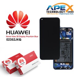 Huawei Honor View 20 (PCT-L29B) Display module LCD / Screen + Touch + Battery Sapphire Blue 02352JKQ