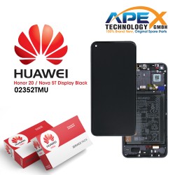 Huawei Honor 20/Nova 5T (2019) Display module LCD / Screen + Touch + Battery - Black - 02352TMU OR 02352SMP