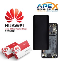 Huawei Mate 20 Pro (LYA-L09, LYA-L29, LYA-L0C) Display module LCD / Screen + Touch + Battery Black 02352FRL OR  02352GUH