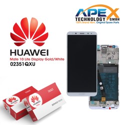 Huawei Mate 10 Lite (RNE-L01, RNE-L21) Display module LCD / Screen + Touch + Battery Gold / White 02351QXU OR 02351QEY OR 02351QXT OR 02351QUH