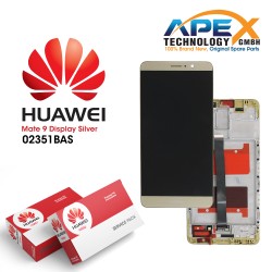 Huawei Mate 9 Display module LCD / Screen + Touch + Battery White 02351BAS