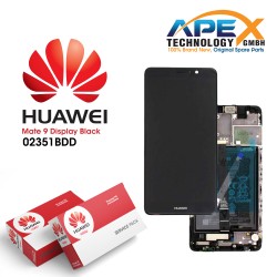 Huawei Mate 9 Display module LCD / Screen + Touch + Battery Black 02351BDD
