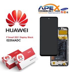 Huawei P Smart (2021) / Y7A / Honor 10X Lite Display module LCD / Screen + Touch + Battery Black 02354ADC