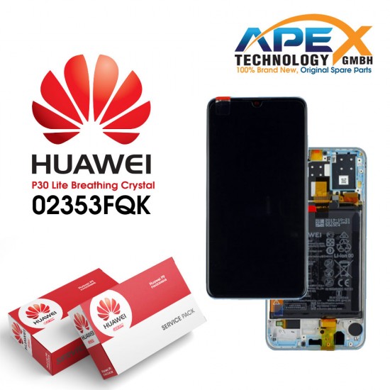 Huawei P30 Lite (New Edition) (2020) PEARL WHITE LCD / Screen + Touch 02353FQK