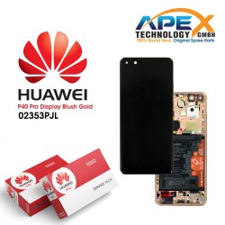 Huawei P40 Pro (ELS-NX9 ELS-N09) Display module LCD / Screen + Touch + Battery Blush Gold 02353PJL