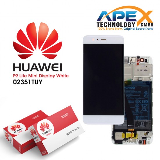 Huawei Y6 Pro 2017 Display module LCD / Screen + Touch + Battery White 02351TUY