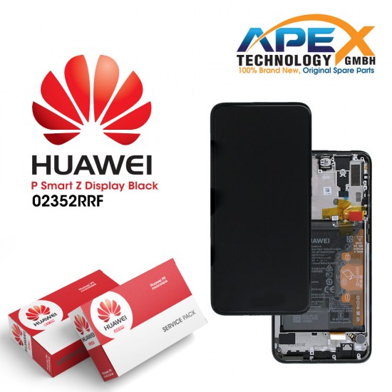 Huawei P smart Z (STK-L21) Y9 Prime 2019 (STK-L21) Display module LCD / Screen + Touch + Battery Midnight Black 02352RRF