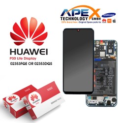 Huawei P30 Lite New Edition (2020) Display module LCD / Screen + Touch Blue 02353FQE OR 02353DQS