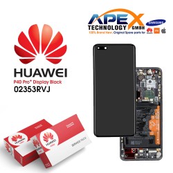 Huawei P40 Pro Plus (2020) Display module LCD / Screen + Touch + Battery Ceramic Black 02353RVJ