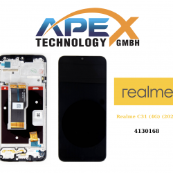 Realme C31 (4G) (2022) BLACK LCD Display module LCD / Screen + Touch - 4130168