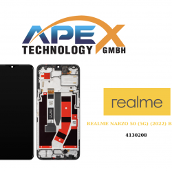 Realme Narzo 50 (5G) (2022) BLACK Display module LCD / Screen + Touch 4130208