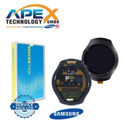 Samsung Galaxy Gear S2 (SM-R720) Display module LCD / Screen + Touch Black GH97-18003A