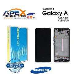 Samsung Galaxy A73 5G 2022 (SM-A736F) Display module LCD / Screen + Touch Black GH82-28884A OR GH82-28686A