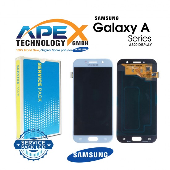 Samsung Galaxy A5 2017 (SM-A520F) Display module LCD / Screen + Touch Blue GH97-19733C