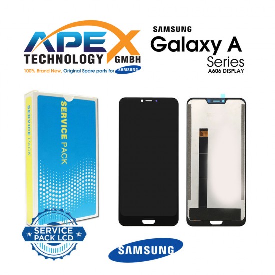 Samsung Galaxy A60 2019 (SM-A606FN) Display module LCD / Screen + Touch Black GH82-20072A