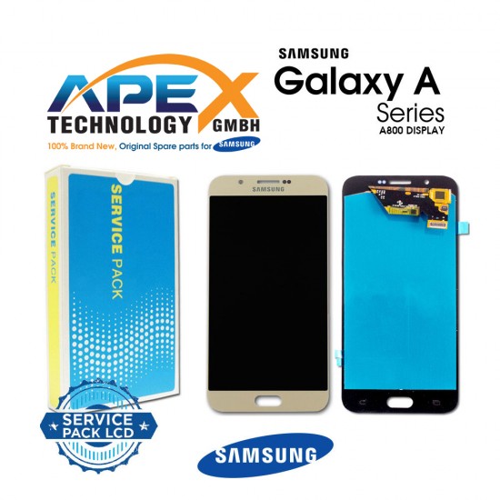 Samsung Galaxy A8 2018 (SM-A800F) Display module LCD / Screen + Touch Gold GH97-17696B