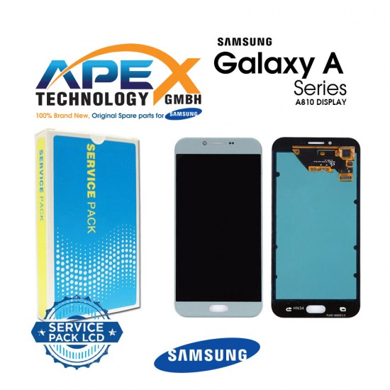 Samsung SM-A810 Galaxy A8 (2016) Display module LCD / Screen + Touch - Blue - GH97-19584A OR GH97-19655A