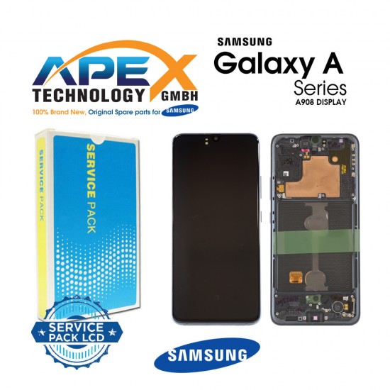 Samsung Galaxy A90 5G 2019 (SM-A908) Black Display module LCD / Screen + Touch GH82-21092A OR GH82-21530A OR GH82-21606A