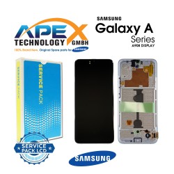 Samsung Galaxy A90 5G (SM-A908B SM-A908F) Display module LCD / Screen + Touch White GH82-21092B