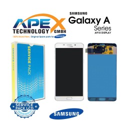 Samsung Galaxy A9 Pro 2016 (SM-A910F) Display module LCD / Screen + Touch White GH97-18813C