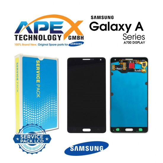 Samsung Galaxy A7 (SM-A700F) Display module LCD / Screen + Touch Black GH97-16922B