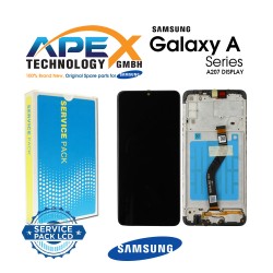 Samsung Galaxy A207 (A20s 2019) BLACK (With Frame) Display module LCD / Screen + Touch - GH81-17774A