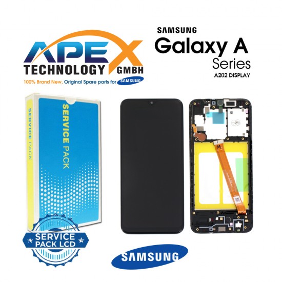 Samsung Galaxy A202 (A20e 2019) (With Frame) Display module LCD / Screen + Touch - GH82-20186A OR GH82-20229A