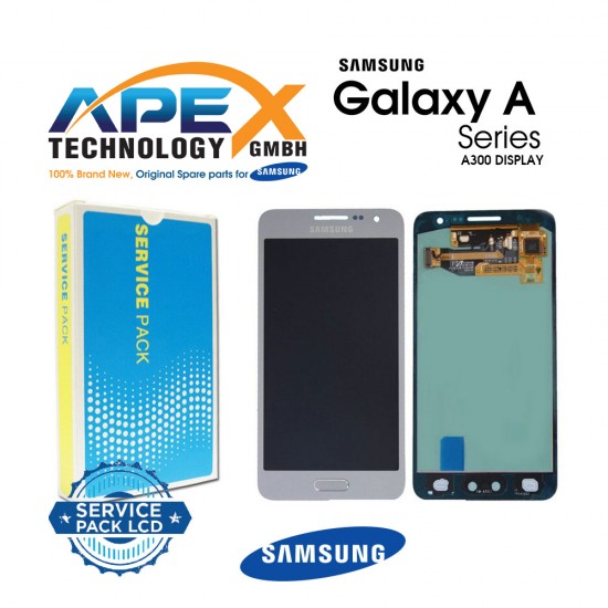 Samsung SM-A300 Galaxy A3 Display module LCD / Screen + Touch - Silver - GH82-16747C