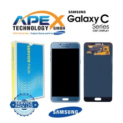 Samsung Galaxy C5 Pro (SM-C501F) Display module LCD / Screen + Touch Blue GH97-20450B