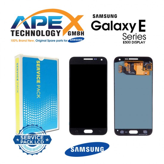Samsung Galaxy E5 (SM-E500F) Display module LCD / Screen + Touch Black GH97-17114A