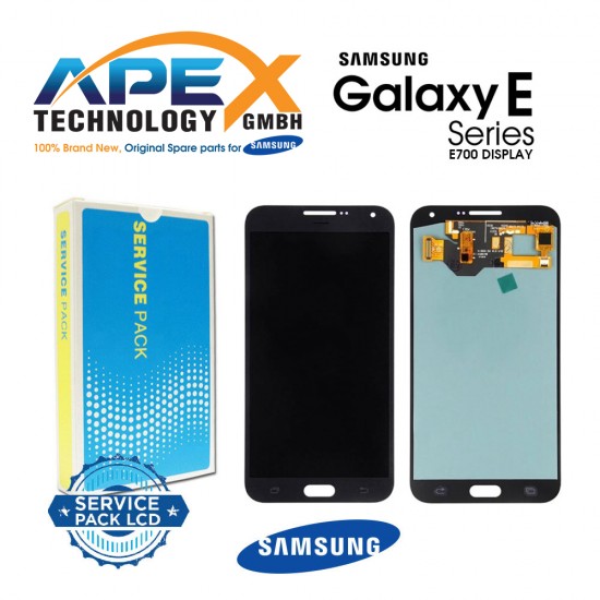 Samsung SM-E700 Galaxy E7 Display module LCD / Screen + Touch - Black - GH97-17227C