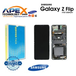 Samsung Galaxy Z Flip (SM-F707 5G No Camera 2020) Display module LCD / Screen + Touch Mystic Gray GH82-27359A