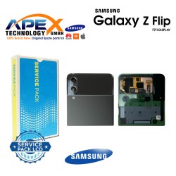 Samsung Galaxy Z Flip 3 5G 2021 (SM-F711) Display module LCD / Screen + Touch Outer Black GH97-26773A