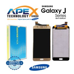 Samsung SM-G615 Galaxy J7 Max Display module LCD / Screen + Touch - Gold - GH96-10965A
