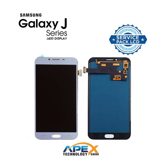 Samsung Galaxy J4 (SM-J400F) Display module LCD / Screen + Touch Silver GH97-22084C